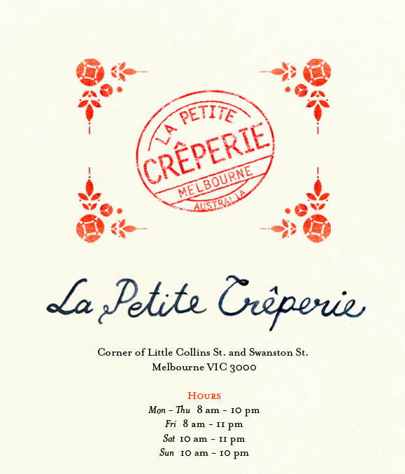 La Petite Creperie Website Coming Soon